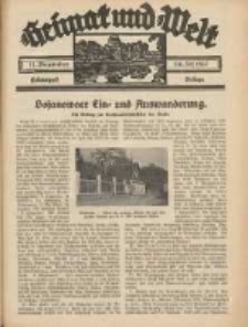 Heimat und Welt: Heimatpost: Beilage 1937.12.11 Nr50