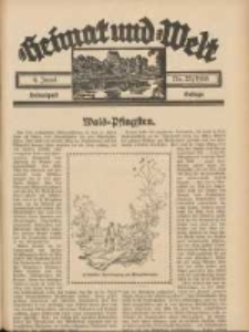 Heimat und Welt: Heimatpost: Beilage 1938.06.04 Nr23