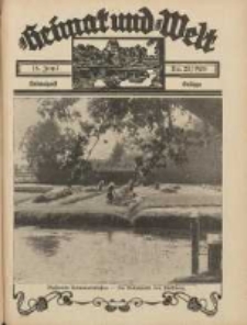 Heimat und Welt: Heimatpost: Beilage 1938.06.18 Nr25