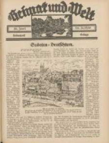 Heimat und Welt: Heimatpost: Beilage 1938.06.25 Nr26
