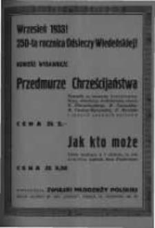 Kierownik Stowarzyszeń Młodzieży. 1933 R.12 nr10