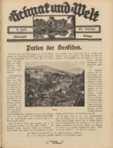 Heimat und Welt: Heimatpost: Beilage 1938.07.09 Nr28