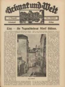 Heimat und Welt: Heimatpost: Beilage 1938.08.06 Nr32