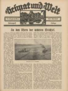 Heimat und Welt: Heimatpost: Beilage 1938.09.24 Nr39