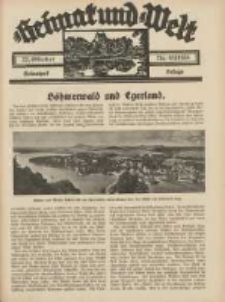 Heimat und Welt: Heimatpost: Beilage 1938.10.22 Nr43
