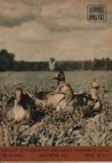 Łowiec Polski 1955 Nr11