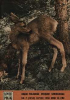 Łowiec Polski 1956 Nr7