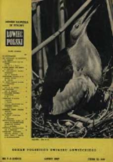 Łowiec Polski 1957 Nr7-8