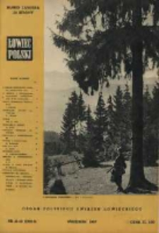 Łowiec Polski 1957 Nr11-12