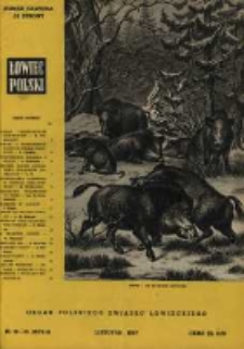 Łowiec Polski 1957 Nr15-16