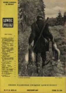 Łowiec Polski 1957 Nr17-18