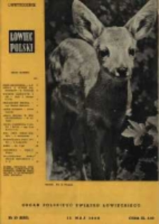 Łowiec Polski 1958 Nr10