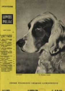 Łowiec Polski 1958 Nr12