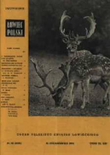 Łowiec Polski 1958 Nr20
