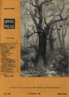 Łowiec Polski 1958 Nr21