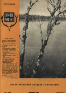 Łowiec Polski 1959 Nr7