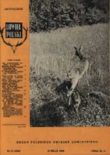 Łowiec Polski 1959 Nr10