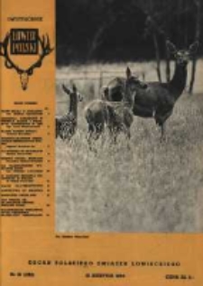 Łowiec Polski 1959 Nr16