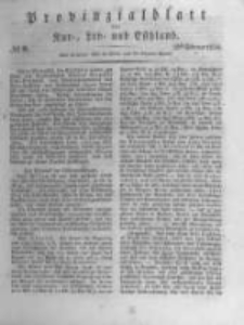 Provinzialblatt f&uuml;r Kur-, Liv- und Esthland. 1834.02.22 No8