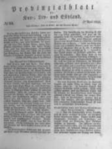 Provinzialblatt für Kur-, Liv- und Esthland. 1834.04.05 No14
