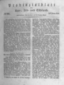 Provinzialblatt für Kur-, Liv- und Esthland. 1834.06.14 No24