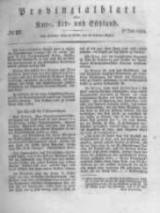 Provinzialblatt für Kur-, Liv- und Esthland. 1834.07.05 No27