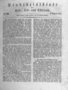 Provinzialblatt f&uuml;r Kur-, Liv- und Esthland. 1834.08.02 No31
