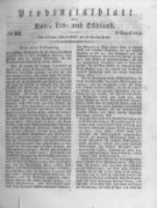 Provinzialblatt f&uuml;r Kur-, Liv- und Esthland. 1834.08.09 No32
