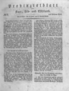 Provinzialblatt für Kur-, Liv- und Esthland. 1835.02.14 No7