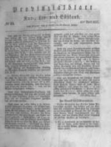 Provinzialblatt f&uuml;r Kur-, Liv- und Esthland. 1835.04.11 No15