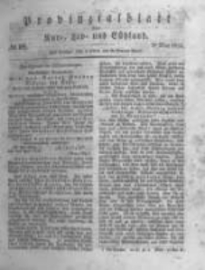 Provinzialblatt f&uuml;r Kur-, Liv- und Esthland. 1835.05.02 No18
