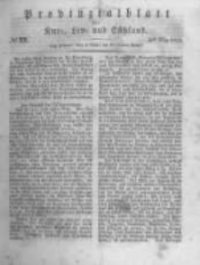 Provinzialblatt f&uuml;r Kur-, Liv- und Esthland. 1835.05.30 No22
