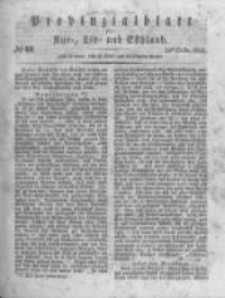 Provinzialblatt f&uuml;r Kur-, Liv- und Esthland. 1835.10.24 No43
