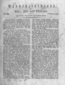 Provinzialblatt f&uuml;r Kur-, Liv- und Esthland. 1835.11.07 No45