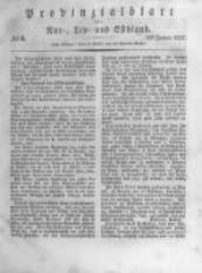Provinzialblatt f&uuml;r Kur-, Liv- und Esthland. 1837.01.28 No4