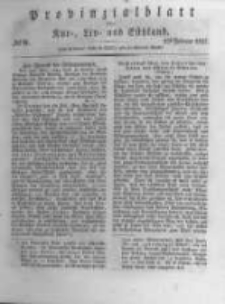 Provinzialblatt f&uuml;r Kur-, Liv- und Esthland. 1837.02.25 No8