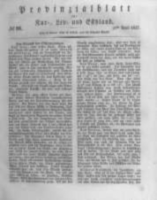 Provinzialblatt f&uuml;r Kur-, Liv- und Esthland. 1837.04.22 No16