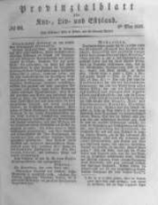 Provinzialblatt f&uuml;r Kur-, Liv- und Esthland. 1837.05.06 No18