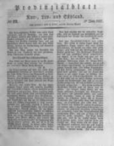 Provinzialblatt f&uuml;r Kur-, Liv- und Esthland. 1837.06.03 No22