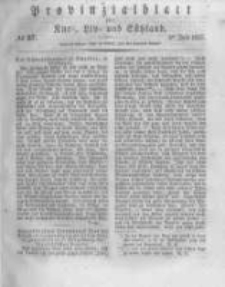 Provinzialblatt für Kur-, Liv- und Esthland. 1837.07.08 No27