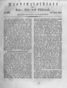 Provinzialblatt f&uuml;r Kur-, Liv- und Esthland. 1837.07.22 No29