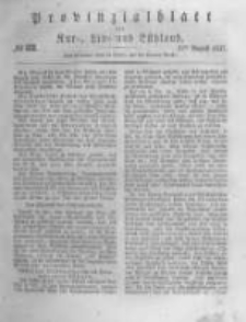 Provinzialblatt f&uuml;r Kur-, Liv- und Esthland. 1837.08.12 No32