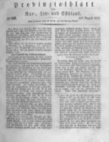 Provinzialblatt f&uuml;r Kur-, Liv- und Esthland. 1837.08.19 No33