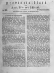 Provinzialblatt f&uuml;r Kur-, Liv- und Esthland. 1837.09.09 No36