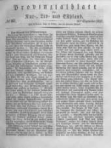 Provinzialblatt f&uuml;r Kur-, Liv- und Esthland. 1837.09.16 No37