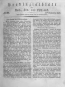 Provinzialblatt f&uuml;r Kur-, Liv- und Esthland. 1837.09.30 No39