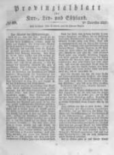 Provinzialblatt für Kur-, Liv- und Esthland. 1837.12.09 No49