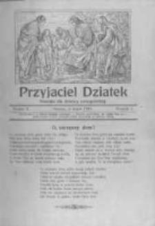 Przyjaciel Dziatek: pisemko dla dziatwy ewangelickiej. 1924 R.1 nr2