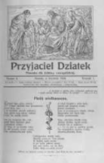 Przyjaciel Dziatek: pisemko dla dziatwy ewangelickiej. 1924 R.1 nr4