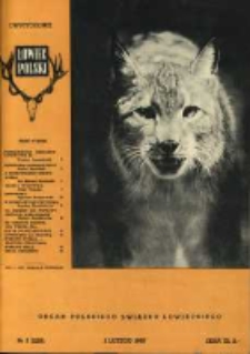 Łowiec Polski 1960 Nr3